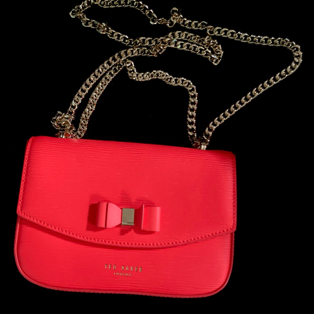 NEW Ted Baker Purse with Gold Chain